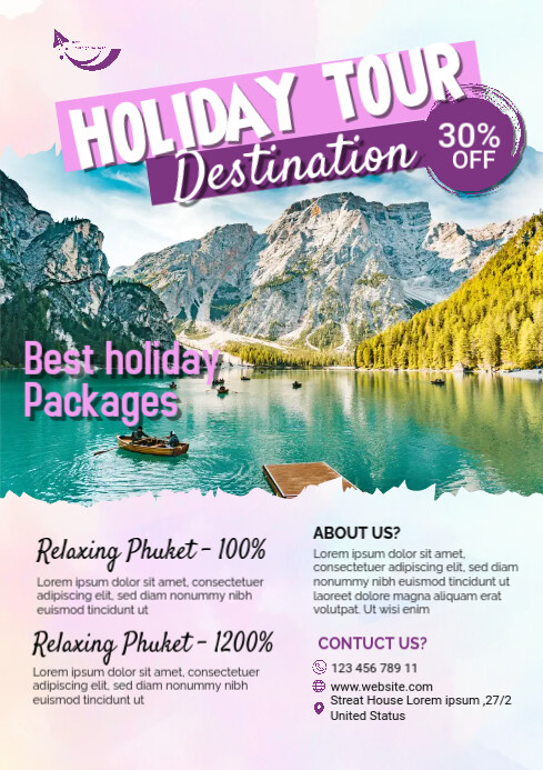 Travel tour Template | PosterMyWall
