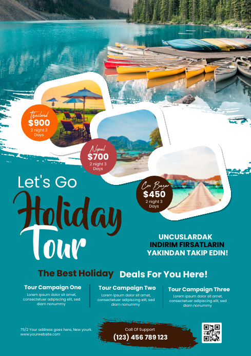 Travel Tours Flyer Template | PosterMyWall