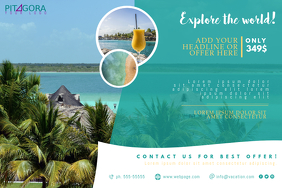 820 customizable design templates for vacation flyer postermywall vacation flyer