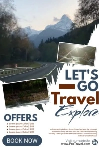 Travel Video โปสเตอร์ template