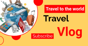 Travel vlog Facebook Ad template