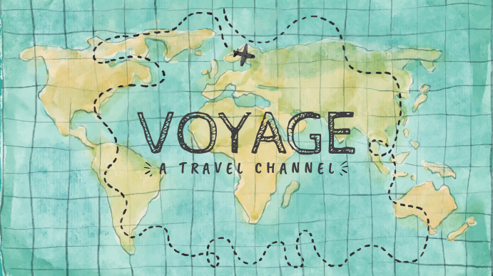 Travel Youtube Channel Art Template Postermywall