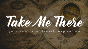 Travel Youtube Channel Art Template Postermywall