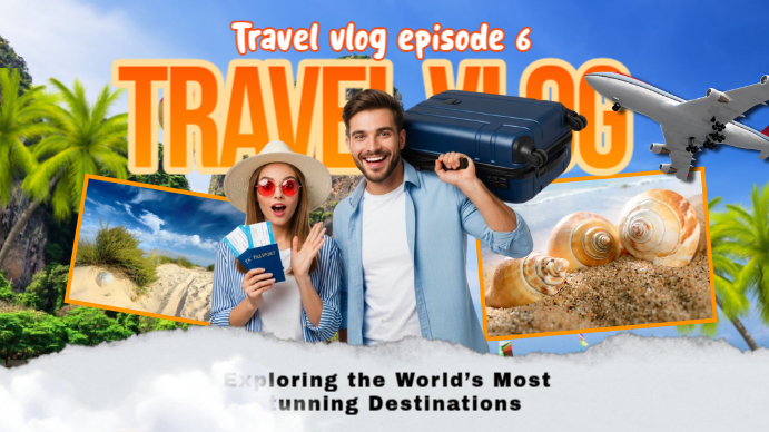 Travel Youtube Thumbnail Youtube Thumbnail template