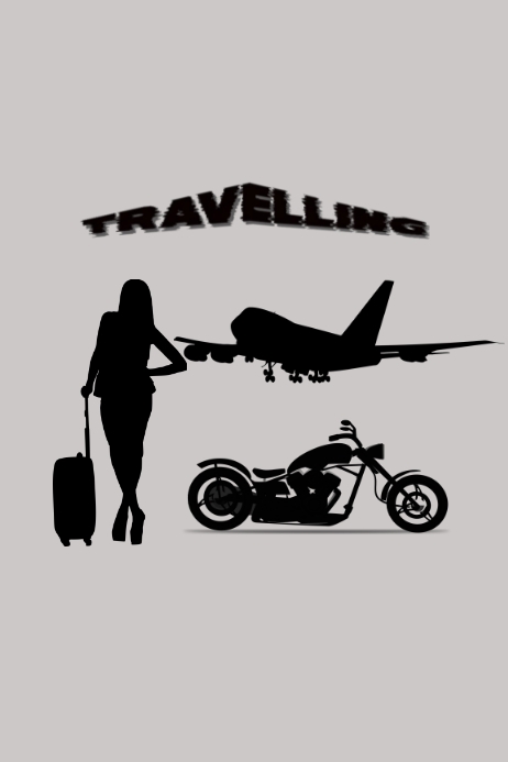 travelling Poster template