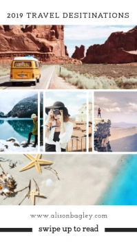 Travellogue New Blog Post Instagram Story template