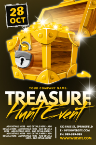 560 Treasure Hunt Customizable Design Templates Postermywall