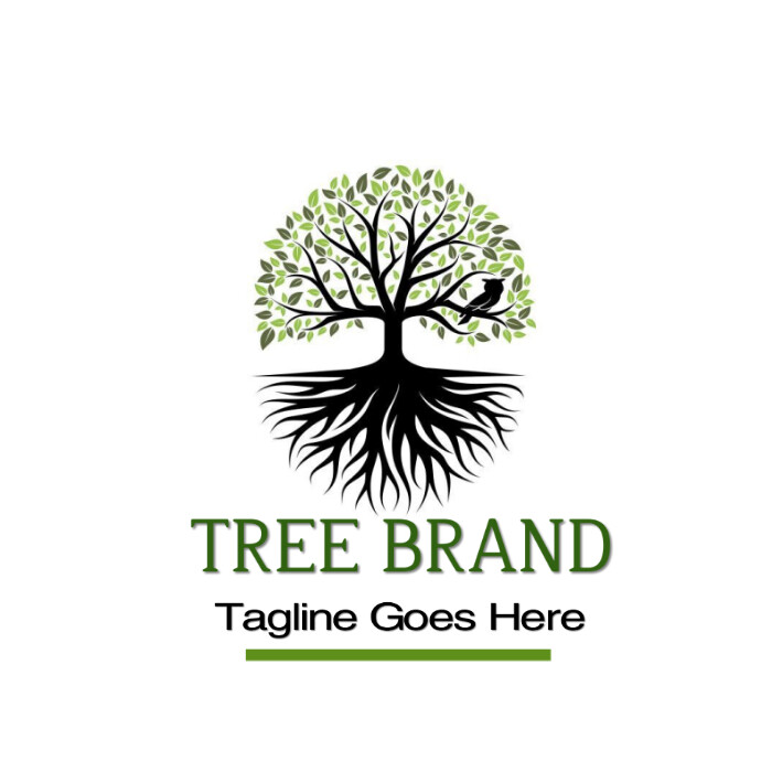 Copy of TREE BRAND LOGO | PosterMyWall