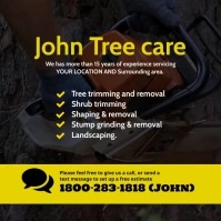 Tree care service instagram template