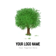 Tree Graphics Logo template