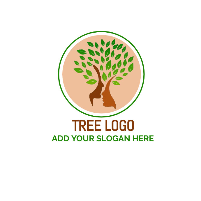 TREE LOGO, GREEN LOGOS DESIGN template