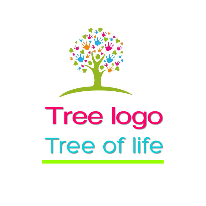 Tree logo template