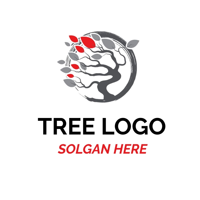 tree logo Logótipo template