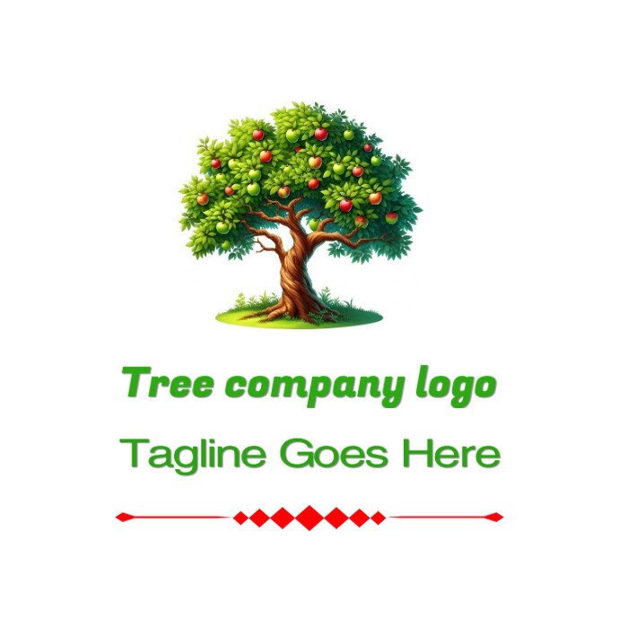 Tree logo Ilogo template