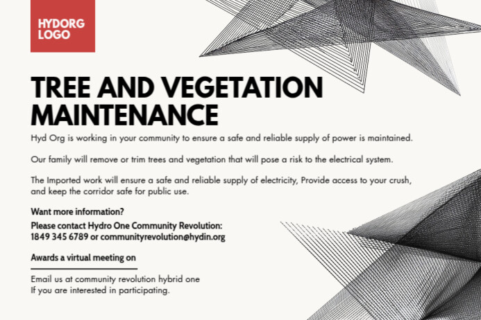 Tree Maintenance Banner Template | PosterMyWall