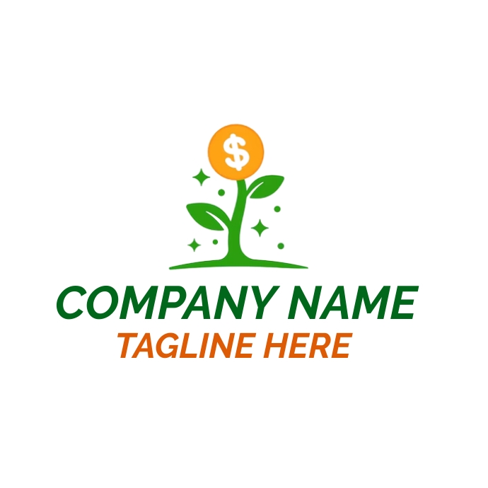 tree money logo template