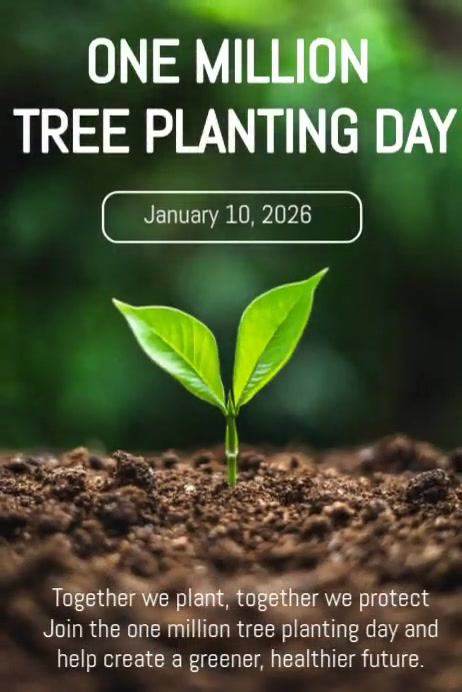 Tree Planting Day Poster Template | PosterMyWall