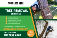 Tree Services Poster template