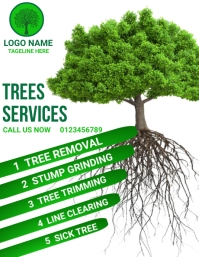 Tree Services Flyer Template | PosterMyWall
