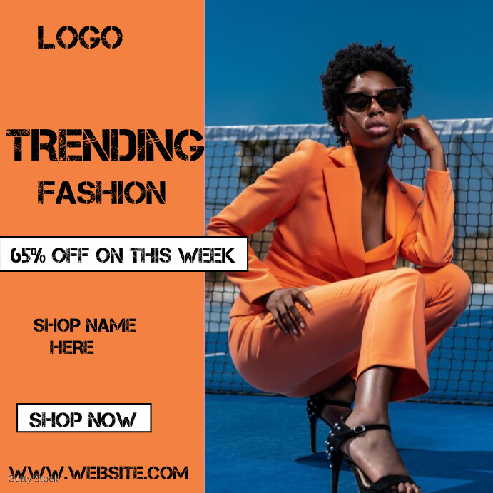 Trending Fashion Instagram Post template
