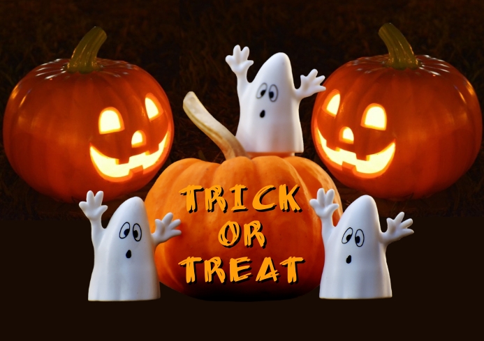 TRICK OR TREAT 1 Template | PosterMyWall