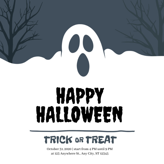 Trick or Treat 2022 Template PosterMyWall