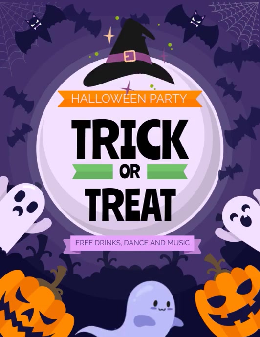 Copy of trick or treat | PosterMyWall
