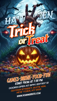 Trick Or Treat Instagram Story template