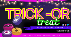 trick or treat Obraz udostępniany na Facebooku template