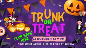 trick or treat Post sa Twitter template