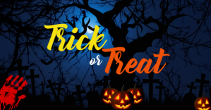trick or treat facebook cover even template Okładka wydarzenia na Facebooku