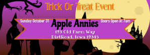 Trick Or Treat FB Zdjęcie w tle na Facebooka template