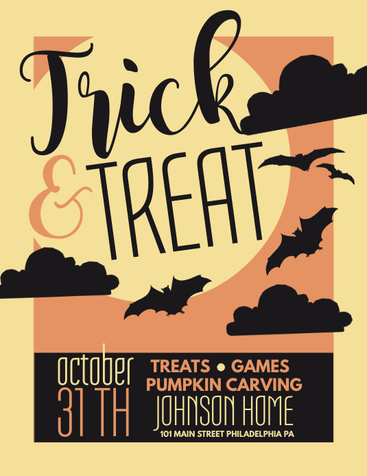 trick or treat Template PosterMyWall