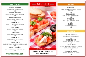 2 070 Tri Fold Menu Customizable Design Templates Postermywall