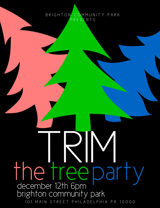 Copy of Trim the tree PosterMyWall