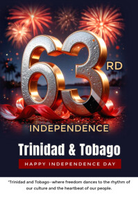 Trinidad and Tobago Poster template