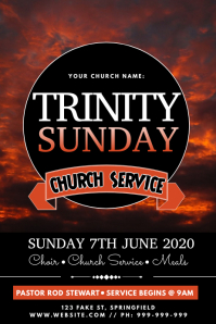Trinity Sunday Poster Template | PosterMyWall