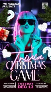 Trivia Christmas Night Instagram Story template