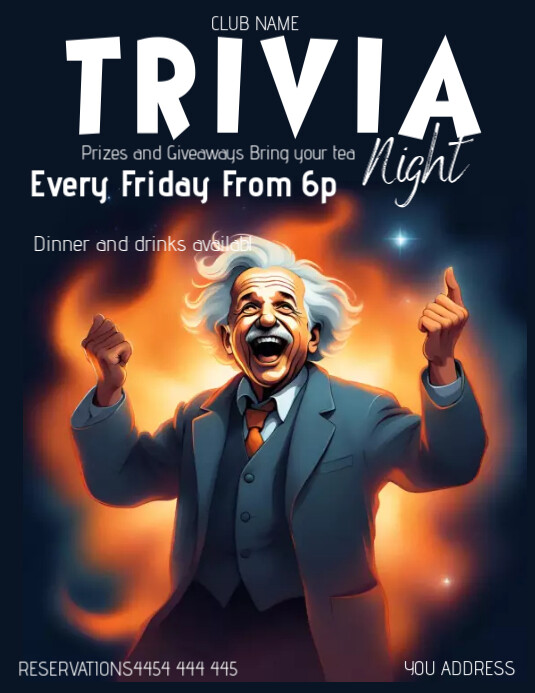 TRIVIA Template | PosterMyWall
