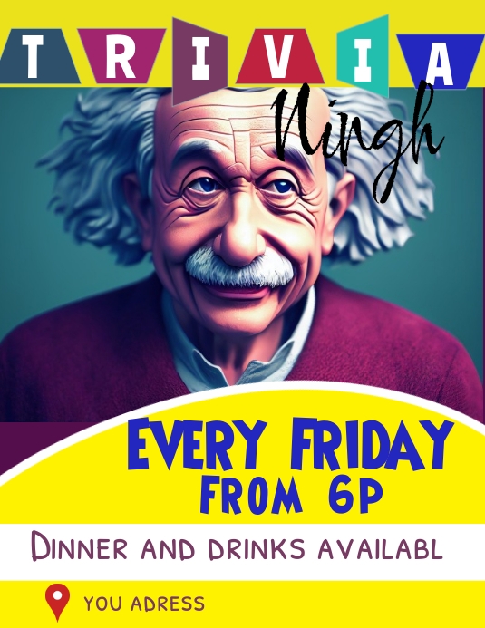 TRIVIA Template | PosterMyWall