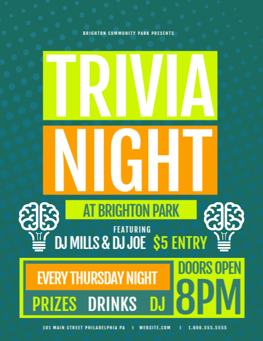 trivia Template PosterMyWall