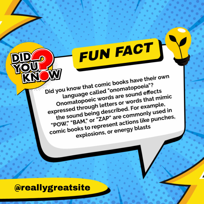 Trivia Facts Template | PosterMyWall