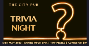 Trivia Night Bar Pub Event Video Ad Facebook Shared Image template