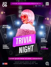 trivia night Flyer (US Letter) template