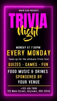 trivia night Template | PosterMyWall
