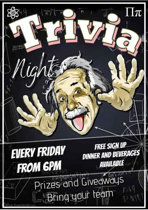 Plantilla de trivia night | PosterMyWall