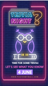 Trivia Night Instagram Story template