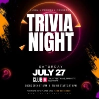 trivia night Message Instagram template
