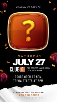 trivia night Instagram-Story template