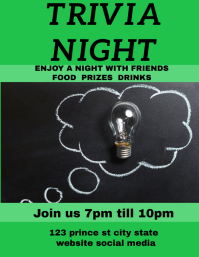 TRIVIA NIGHT Template PosterMyWall